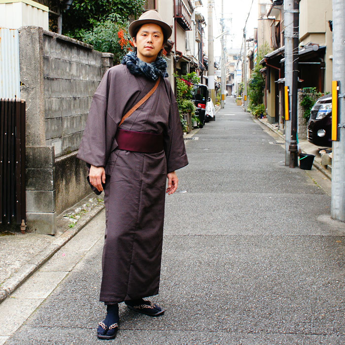 男着物の加藤商店ブログ 普段着で着物を着る それとも 男着物の加藤商店ブログ