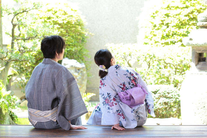 大人のメンズ浴衣