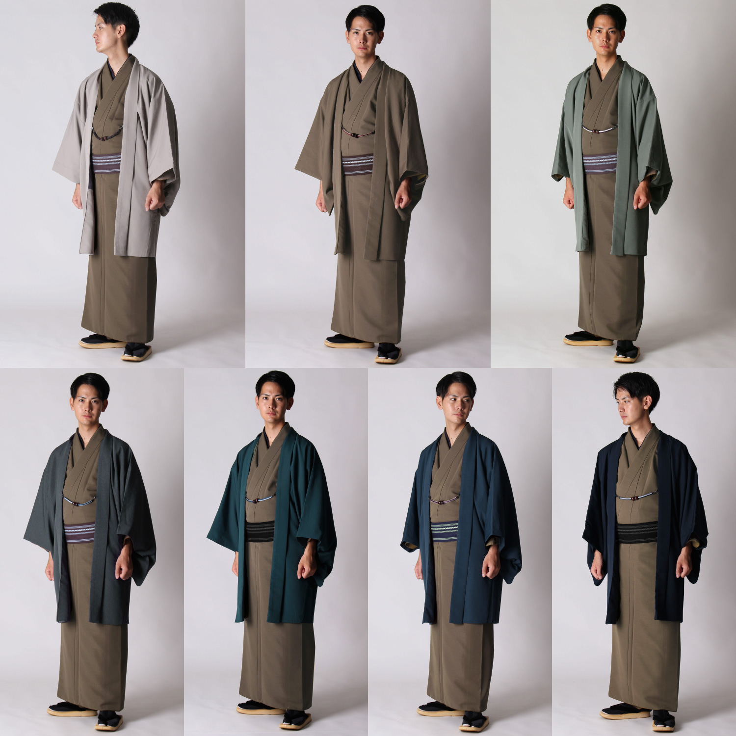 男着物の加藤商店ブログ »茶の着物と羽織の組み合わせ | 男着物の加藤 