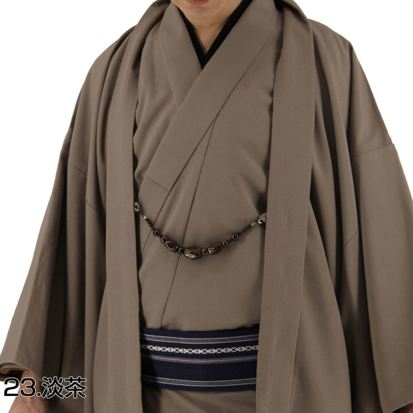 男着物ちりめん洗える着物