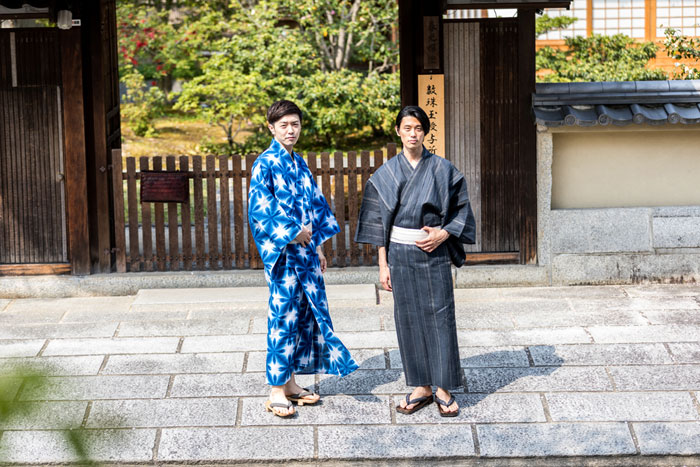 「染めの浴衣」と「織りの浴衣」