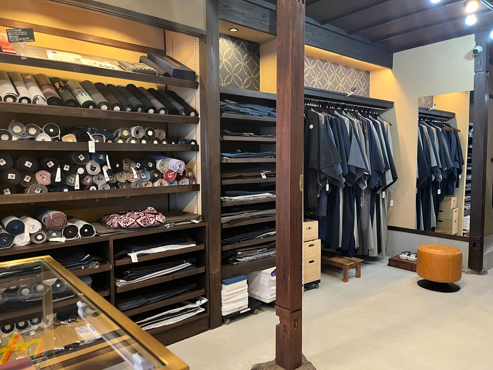 茶道の男着物をお探しなら男着物の加藤商店