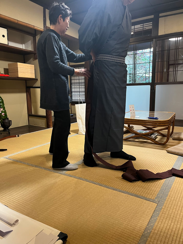 男着物の着付け教室