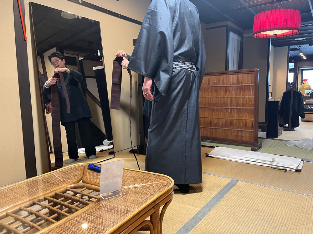 男着物の着付け教室