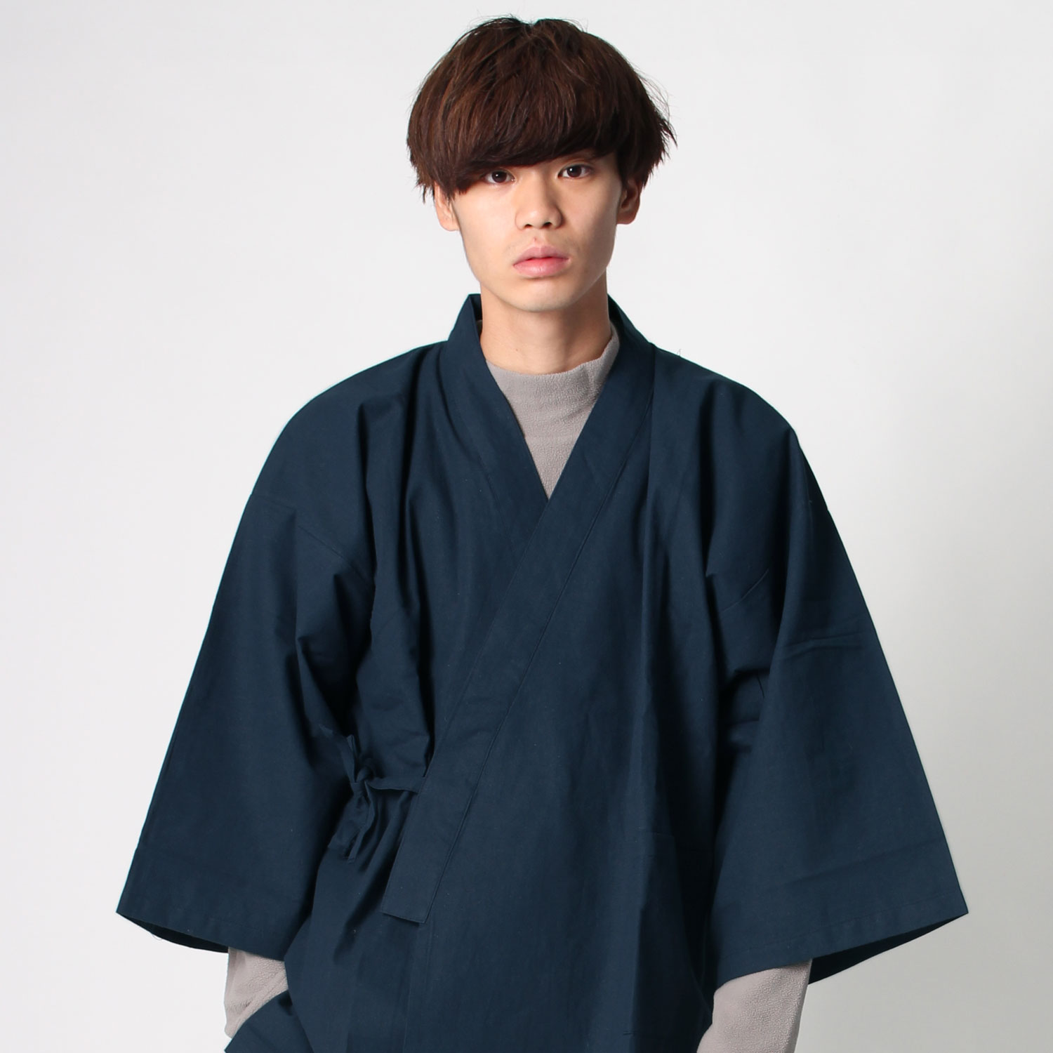 作務衣 男物 綿 (6864) | 男着物の加藤商店《公式》
