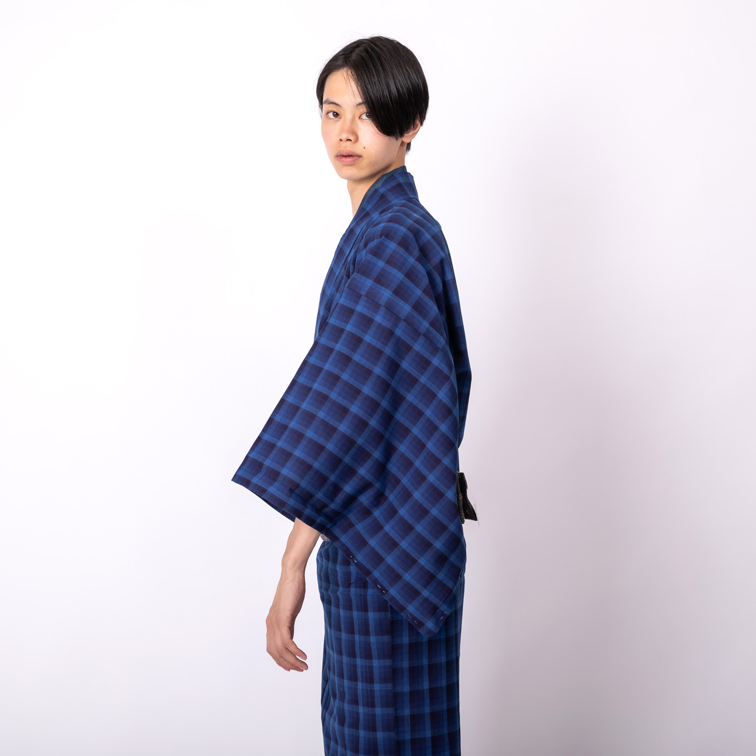 出来上がり単衣木綿着物【繭綿木綿】メンズ いかがわしい
