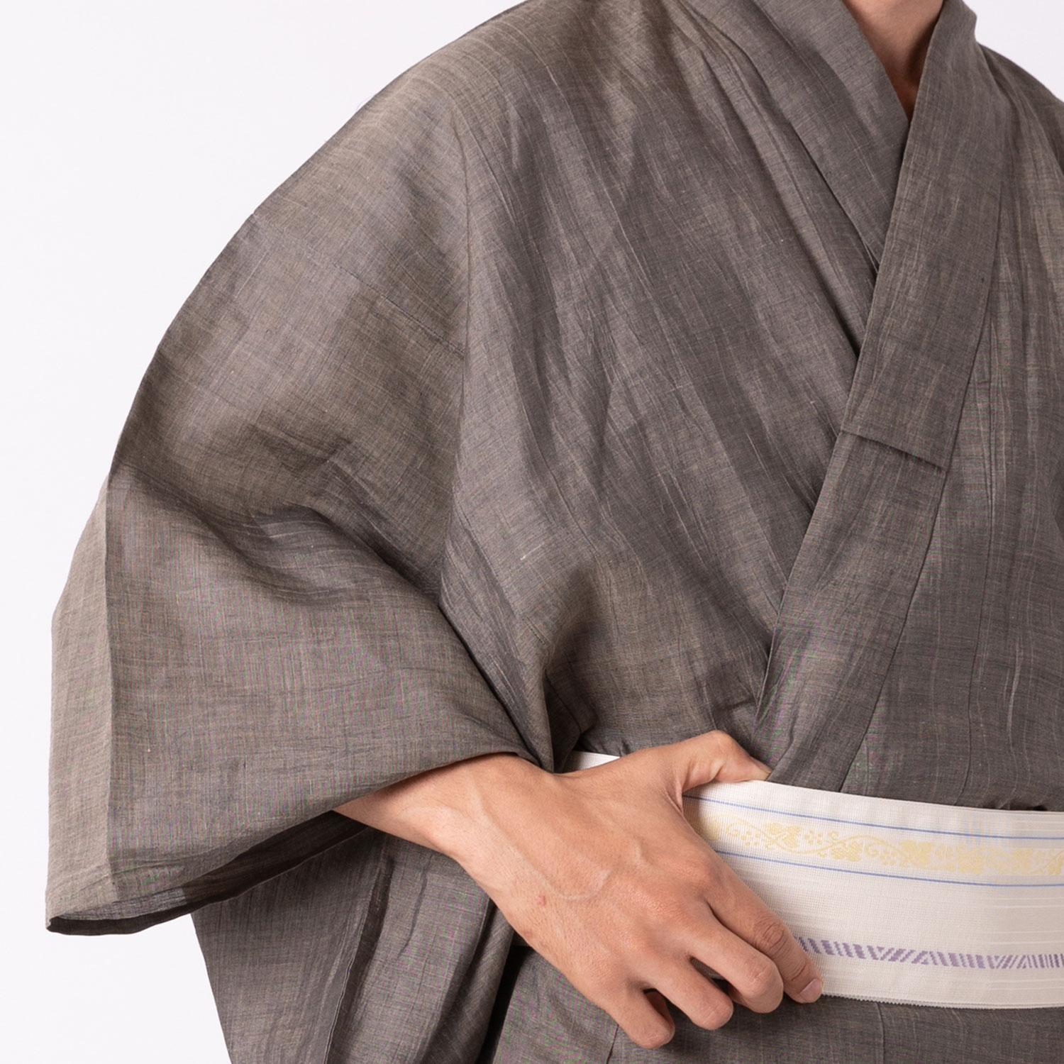 男着物 メンズ浴衣 5点セット 夏着物 本麻 (7169) | 男着物の加藤商店《公式》|男性着物専門店